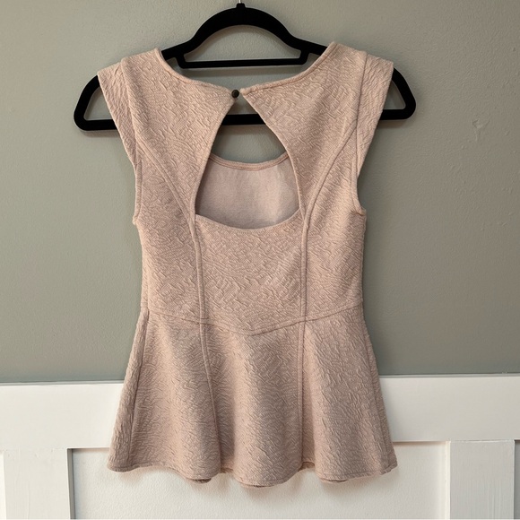 Free People Wallflower Peplum Top - Picture 3 of 4